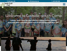 Tablet Screenshot of cycamp.org